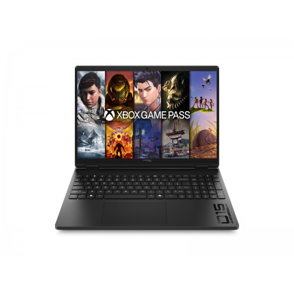 HP HyperX OMEN 15-gb0000nm prenosnik AMD Ryzen 5 240, 15,3" 2K, 16 GB DDR5, 512 GB PCIe, RTX 5050 8 GB, Windows 11 Home, Shadow Black