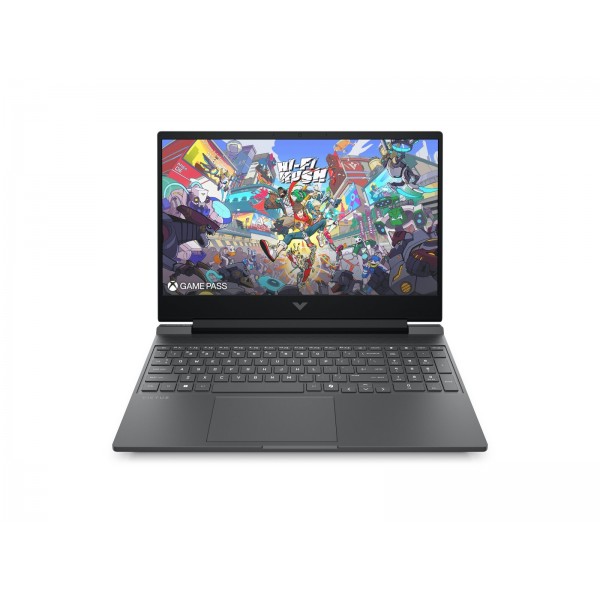 HP VICTUS 15-fa2000nmx prenosnik z Intel Core i5-13420H, 15,6'' FHD zaslonom, 16 GB DDR5 pomnilnika, 512 GB PCIe SSD, NVIDIA GeForce RTX 4050 6 GB, Windows 11 Home, barva Mica Silver; brez adapterja, 3 leta garancije.