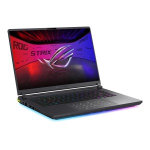 ASUS ROG Strix G615LM-TS265W prenosnik z Intel Core Ultra 9 290HX, 16-palčnim WQXGA zaslonom, 32 GB DDR5, 1 TB PCIe SSD, grafično kartico NVIDIA GeForce RTX 5060 in Windows 11 Home.