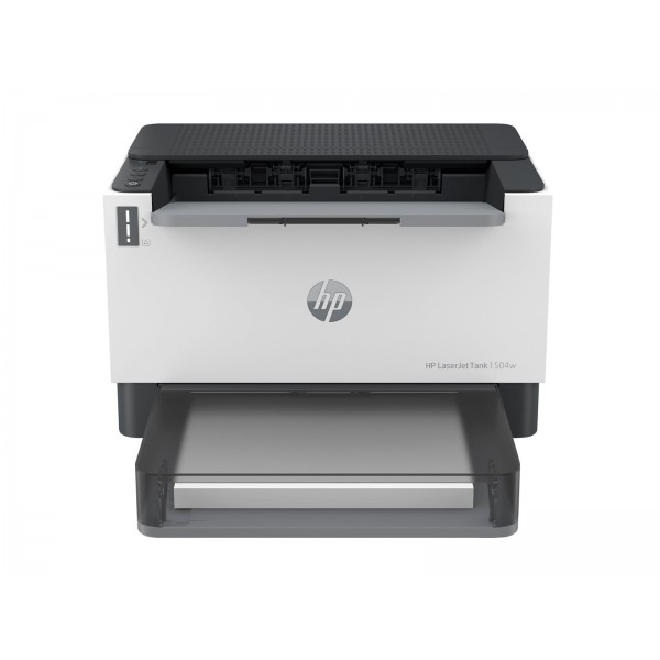 HP LaserJet Tank 1504w mono laserski tiskalnik s polnilnim rezervoarjem, A4, 600×600 dpi, 22 ppm, 150 listov, USB, Wi‑Fi, Bluetooth LE HP LaserJet Tank 1504w mono laserski tiskalnik s polnilnim rezervoarjem, A4, 600×600 dpi, 22 ppm, 150 listov, USB, Wi‑Fi, Bluetooth LE