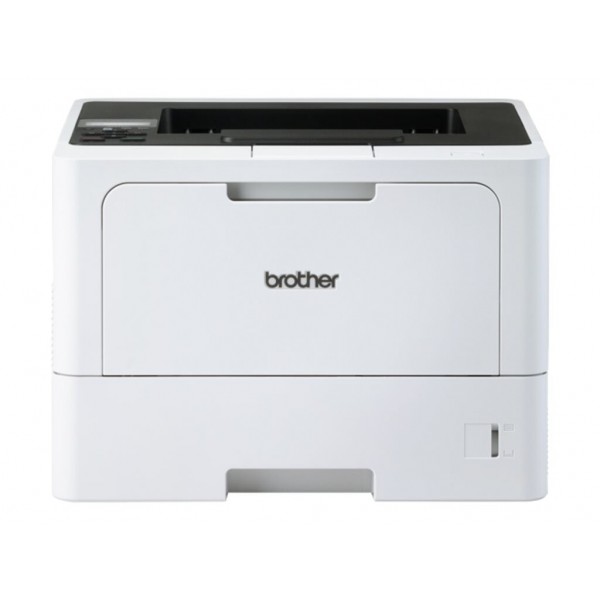 Brother HL-L5210DW črno-beli laserski tiskalnik formata A4 s samodejnim dvostransnim tiskanjem, 1200 x 1200 dpi, 48 strani/min, zmogljivost 350 listov, USB 2.0, Gigabit LAN, Wi-Fi in NFC
