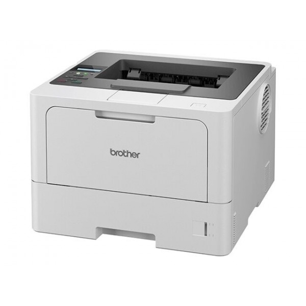Brother HL-L5210DW črno-beli laserski tiskalnik formata A4 s samodejnim dvostransnim tiskanjem, 1200 x 1200 dpi, 48 strani/min, zmogljivost 350 listov, USB 2.0, Gigabit LAN, Wi-Fi in NFC