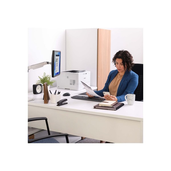 Brother HL-L5210DW črno-beli laserski tiskalnik formata A4 s samodejnim dvostransnim tiskanjem, 1200 x 1200 dpi, 48 strani/min, zmogljivost 350 listov, USB 2.0, Gigabit LAN, Wi-Fi in NFC