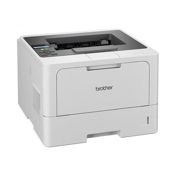 Brother HL-L5210DW črno-beli laserski tiskalnik formata A4 s samodejnim dvostransnim tiskanjem, 1200 x 1200 dpi, 48 strani/min, zmogljivost 350 listov, USB 2.0, Gigabit LAN, Wi-Fi in NFC