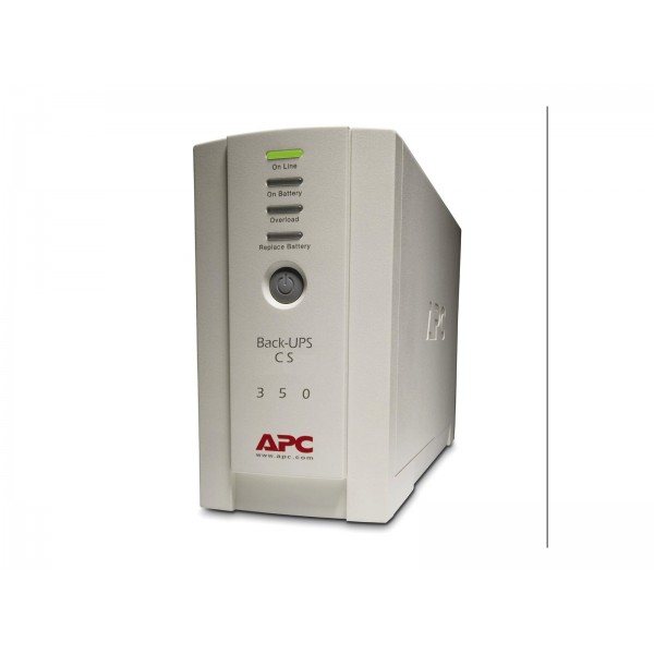 APC Back-UPS CS 350 VA, 230 V, z vmesnima priključkoma DB-9 (RS-232) in USB