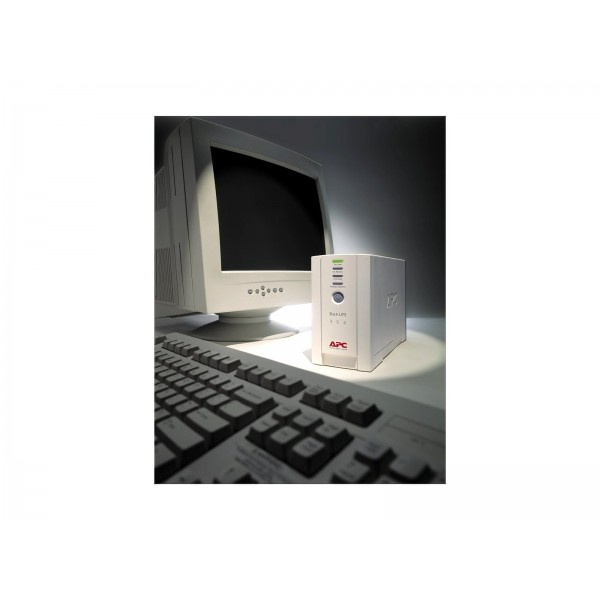 APC Back-UPS CS 350 VA, 230 V, z vmesnima priključkoma DB-9 (RS-232) in USB