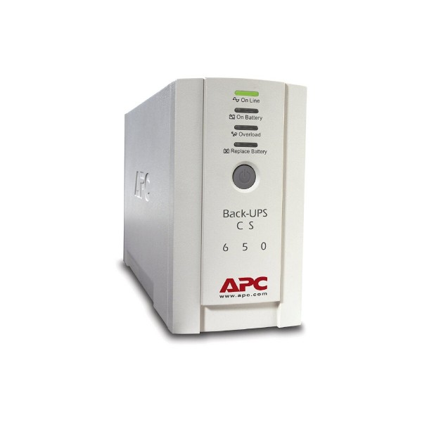 APC Back-UPS CS 650VA 230V, vmesniški priključek DB-9 (RS-232) in USB