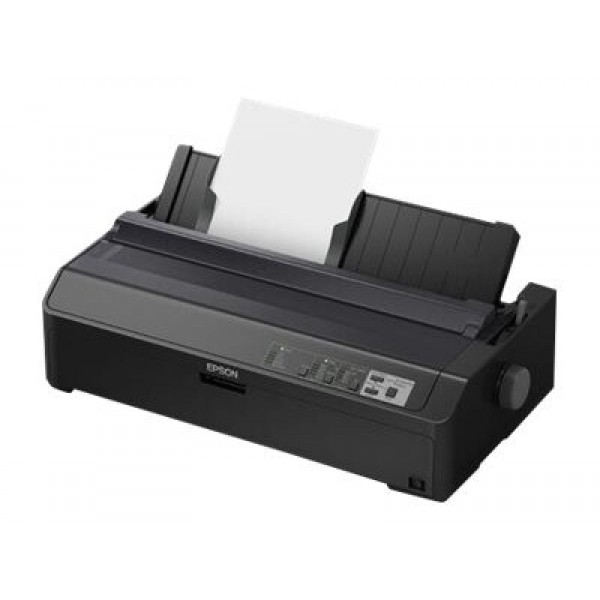 EPSON FX 2190IIN črno-beli matrični tiskalnik, za zvitek, 21.6 cm, 406.4 mm širina, 420 × 364 mm, 240 × 144 dpi, 9-pin, 738 znakov/s, vzporedni, USB, LAN, serijski