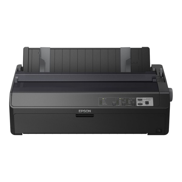 EPSON FX 2190IIN črno-beli matrični tiskalnik, za zvitek, 21.6 cm, 406.4 mm širina, 420 × 364 mm, 240 × 144 dpi, 9-pin, 738 znakov/s, vzporedni, USB, LAN, serijski