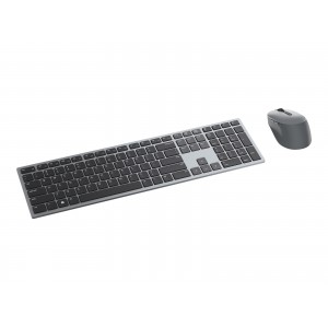 DELL brezžična tipkovnica in miška KM7321W - Titanium Grey