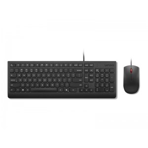 LENOVO Essential žični komplet tipkovnice in miške SL, črna, 3-letna garancija
