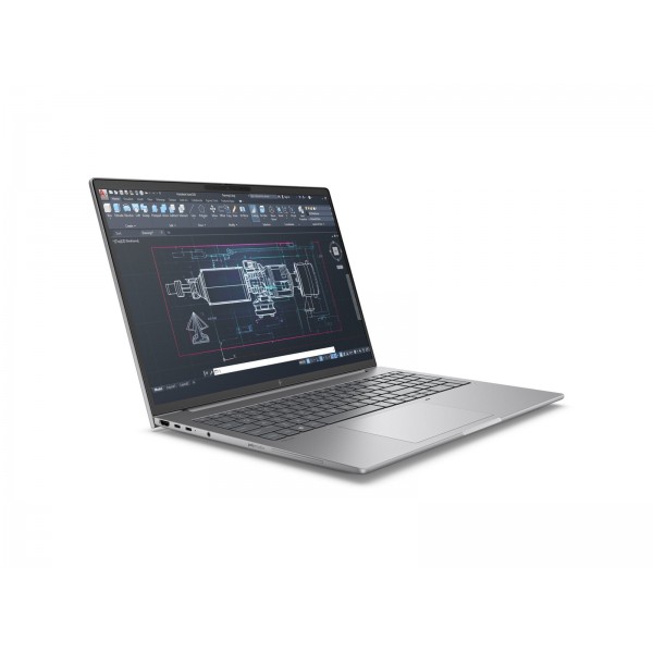 HP ZBook 8 G1i prenosnik, Intel Core Ultra 7 255H, 16-palčni WUXGA zaslon, 32 GB RAM, 1 TB SSD, Windows 11 Pro