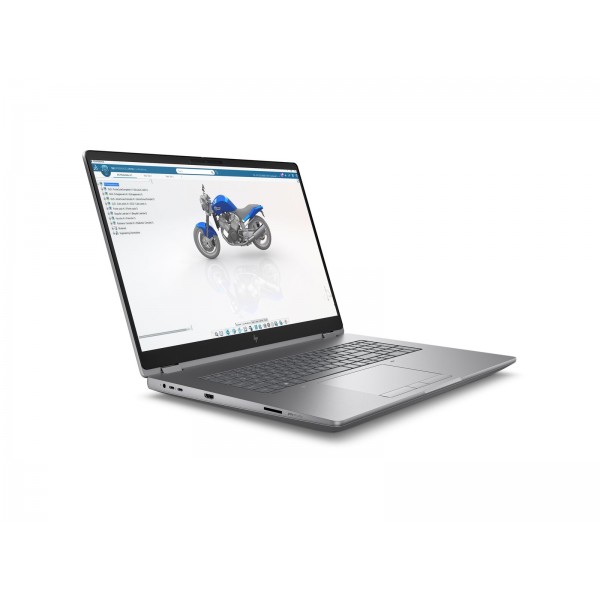 HP ZBook Fury G1i prenosnik z Intel Core Ultra 7 255HX, 16-palčnim WQXGA zaslonom, 32 GB RAM, 1 TB SSD in grafično kartico NVIDIA RTX PRO 1000 z 8 GB pomnilnika ter Windows 11 Pro