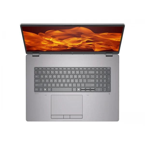 HP ZBook Fury 18 G1i z Intel Core Ultra 9 285HX, 18‑palčnim zaslonom WQXGA, 64 GB RAM, 1 TB SSD, grafično kartico NVIDIA RTX PRO 2000 z 8 GB pomnilnika in Windows 11 Pro, zmogljiva mobilna delovna postaja za zahtevne uporabnike.