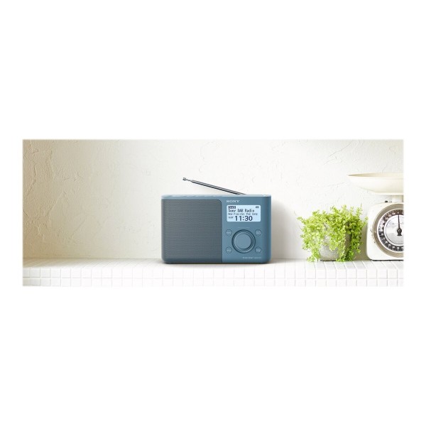 SONY XDRS61DL prenosni DAB radio Blue