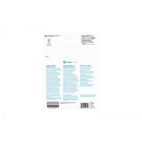 Originalni HP Q5451A sijajni fotografski papir za vsakodnevno uporabo, 200 g/m², A4, 25 listov, 1 paket Originalni HP Q5451A sijajni fotografski papir za vsakodnevno uporabo, 200 g/m², A4, 25 listov, 1 paket