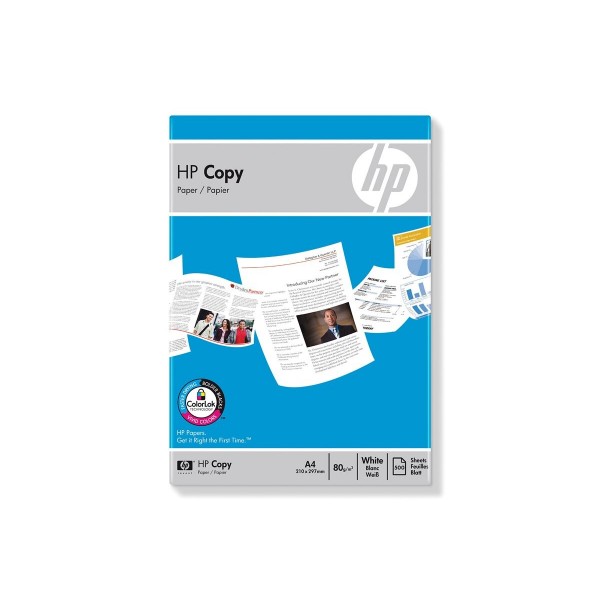 HP Copy papir za laserske in brizgalne tiskalnike, 80 g/m2, A4, 500 listov, 5 v paketu