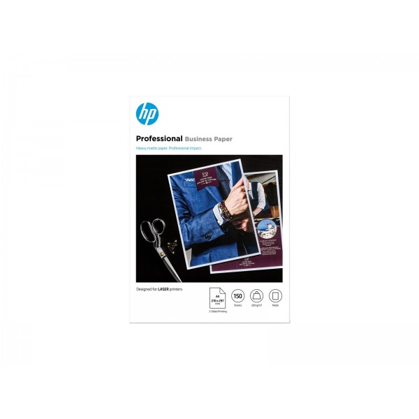 HP Prof Matte LaserJet A4, 200 g/m², 150 listov, papir s certifikatom FSC