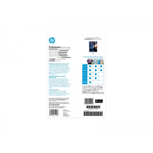 HP profesionalni sijajni papir za LaserJet, A4, 200 g/m², 150 listov, FSC-certificiran.