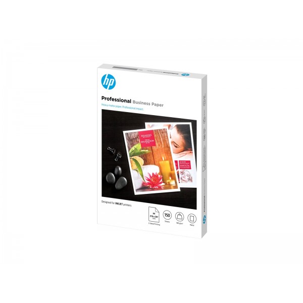 HP Prof mat papir za inkjet, A4, 180 g/m2, 150 listov, FSC HP Prof mat papir za inkjet, A4, 180 g/m2, 150 listov, FSC