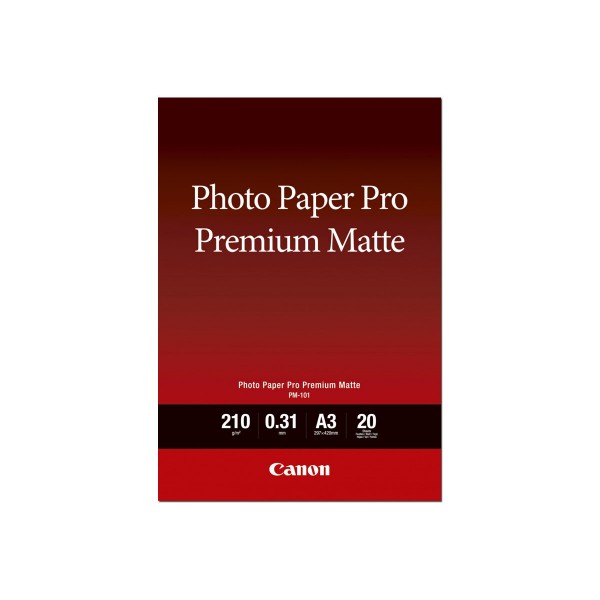 CANON fotopapir Premium mat A3+, 20 listov