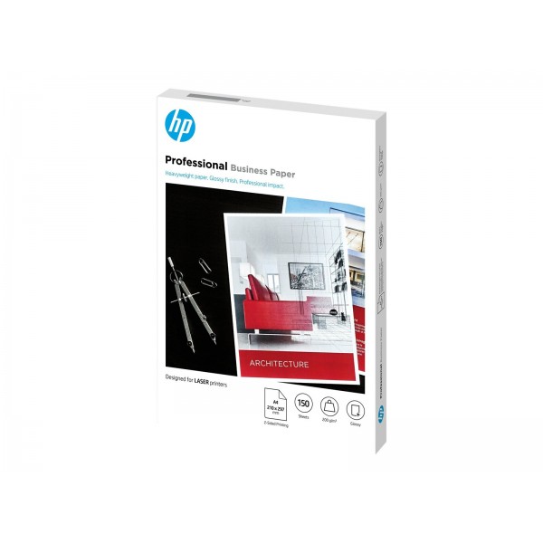 HP profesionalni sijajni papir za LaserJet, A4, 200 g/m², 150 listov, FSC-certificiran.