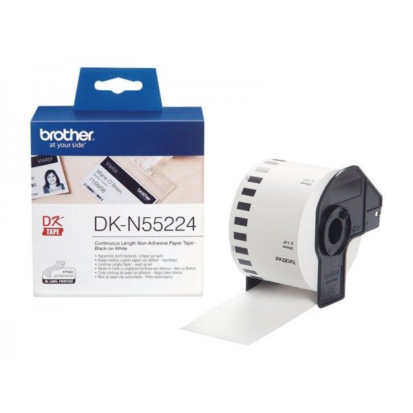 BROTHER DKN55224 neprekinjen papirni trak, nelepljiv, 54 mm x 30,48 m