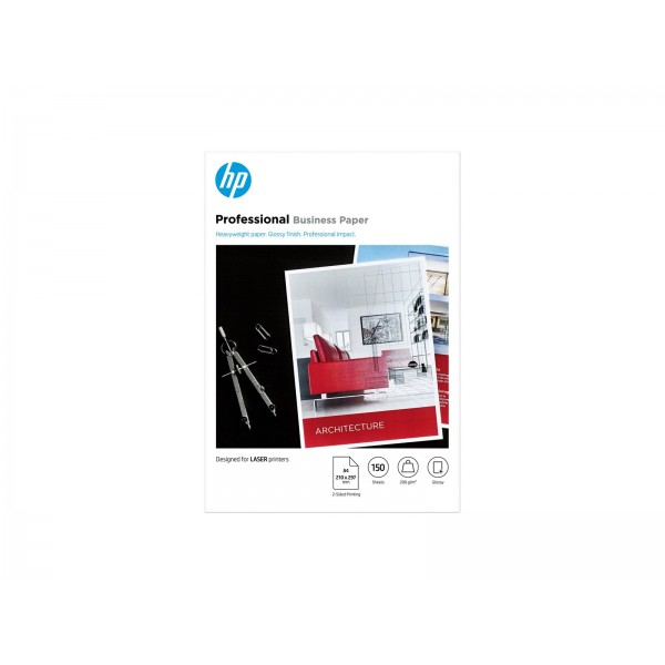 HP profesionalni sijajni papir za LaserJet, A4, 200 g/m², 150 listov, FSC-certificiran.