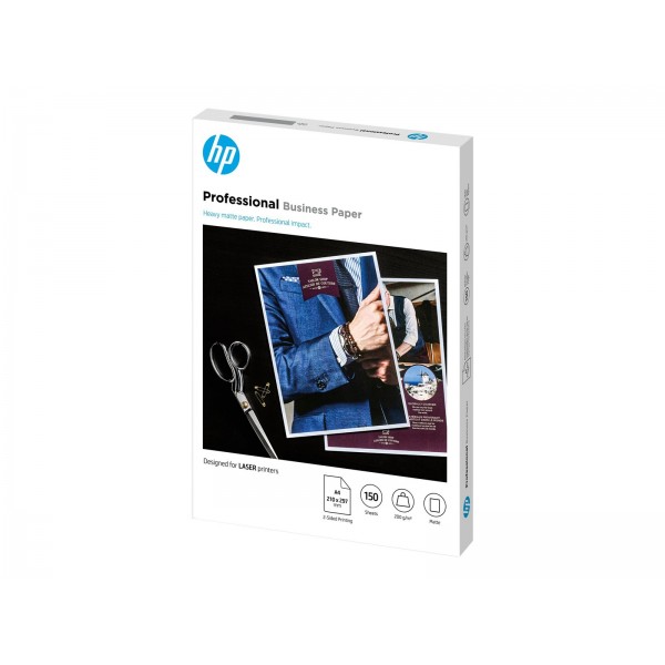HP Prof Matte LaserJet A4, 200 g/m², 150 listov, papir s certifikatom FSC
