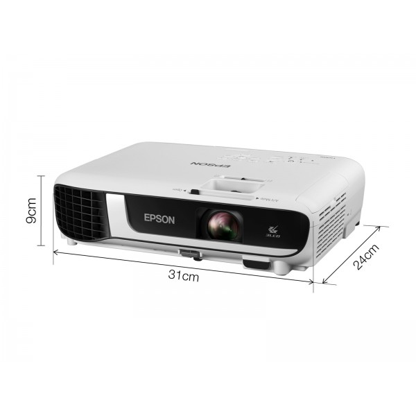 EPSON EB-W51 3LCD prenosni projektor WXGA 1280 x 800, 4000 lumenov