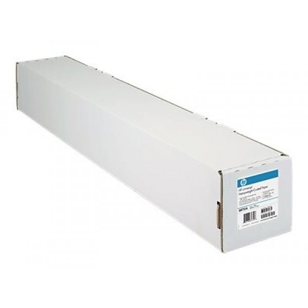 HP premazan bel papir za inkjet, 90 g/m², 841 mm x 45,7 m, 1 rola, pakiranje 1 kos