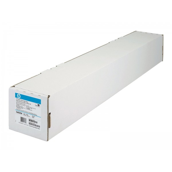HP Bright White Paper, svetlo bel papir za inkjet tiskalnike, 90 g/m2, širina 610 mm, dolžina 45,7 m, 1 rola, pakiranje 1 kos HP Bright White Paper, svetlo bel papir za inkjet tiskalnike, 90 g/m2, širina 610 mm, dolžina 45,7 m, 1 rola, pakiranje 1 kos