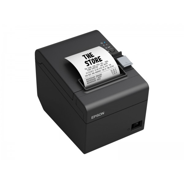 Epson TM-T20III (011): USB + serijski priključek, napajalnik, črna, EU