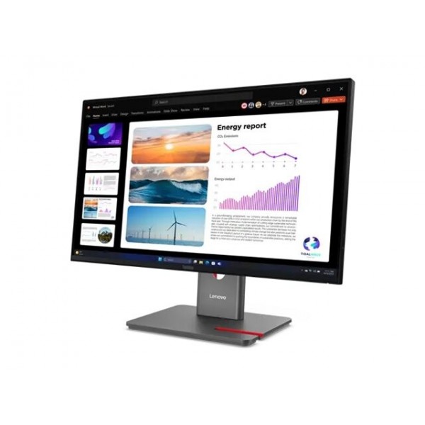 LENOVO ThinkVision P24Q-40 23,8-palčni 2560x1440 IPS 120Hz, Daisy Chain, USB-C z 15 W, tovarniško kalibriran zaslon, EPEAT Gold, TCO10 LENOVO ThinkVision P24Q-40 23,8-palčni 2560x1440 IPS 120Hz, Daisy Chain, USB-C z 15 W, tovarniško kalibriran zaslon, EPEAT Gold, TCO10