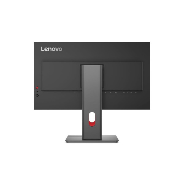 LENOVO ThinkVision E27q-40 27-palčni IPS-monitor, razmerje stranic 16:9, ločljivost 2560 × 1440, frekvenca osveževanja 100 Hz, svetlost 350 cd/m2, kontrast 1500:1, odzivni čas 4 ms; priključki: 2× HDMI 2.1 (TMDS) in 1× DisplayPort 1.2; pokritost barvnega 