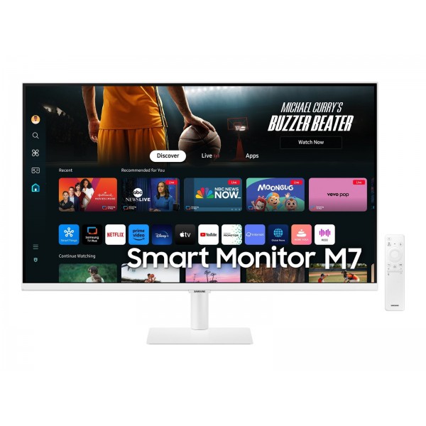 SAMSUNG LS32DM703UUXDU, 32-palčni VA UHD 4K zaslon, 60 Hz, 4 ms, 300 cd/m2, HDMI 2.0 x2, USB Type-C, USB HUB, zvočniki, Wi-Fi