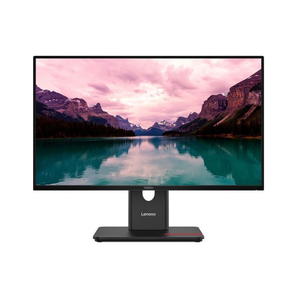LENOVO ThinkVision T24-40, 23,8-palčni IPS zaslon 16:9, ločljivost 1920x1080 pri 120 Hz, svetlost 250 cd/m2, kontrast 1500:1, odziv 4 ms; priključki: 1x HDMI 1.4, 1x DP 1.2, 1x VGA, 1x USB-C z USB-hubom; pokriva 99 % barvnega razpona sRGB; 3-letna garanci
