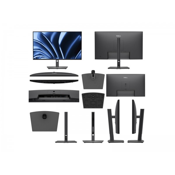 DELL Pro P 27-palčni monitor P2726HE, USB-C hub, IPS, 1920x1080, 120Hz, 300cd/m2, 1500:1, HDMI, DP, USB, RJ45