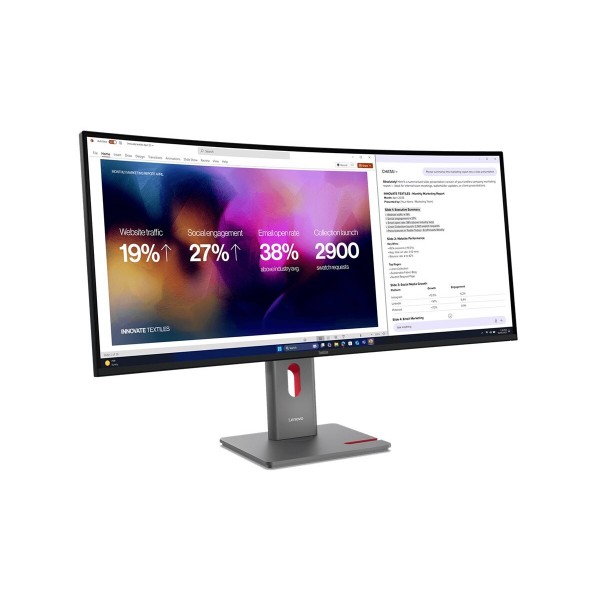 LENOVO ThinkVision P40WD-40 40-palčni WLED 5120x2160 21:9 24Hz-120Hz 400 cd/m2 HDMI kamera
