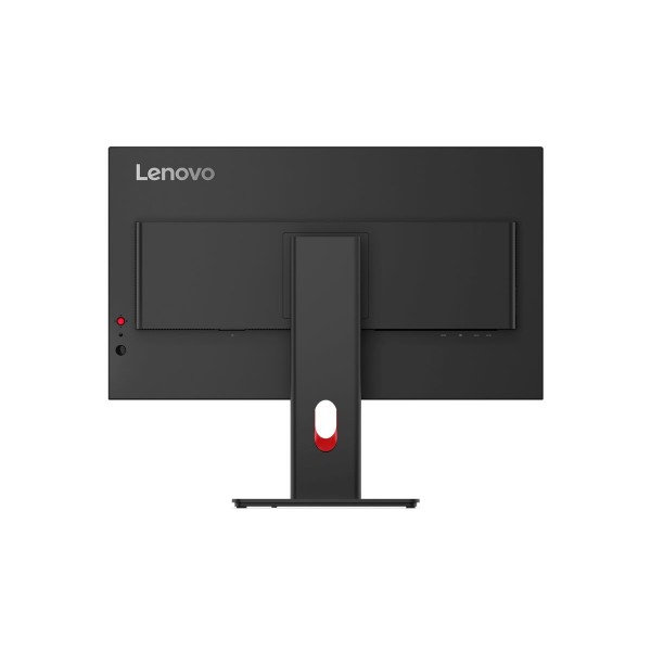 LENOVO ThinkVision T27Q-40 27-palčni IPS QHD zaslon (razmerje 16:9) z osveževanjem 48 Hz, svetilnostjo 350 cd/m2, kontrastnim razmerjem 1500:1 in časom odziva 6 ms; opremljen z 3× USB-A, 1× USB-C, 1× USB-B, HDMI in DisplayPort, nudi 99 % sRGB barvni razpo