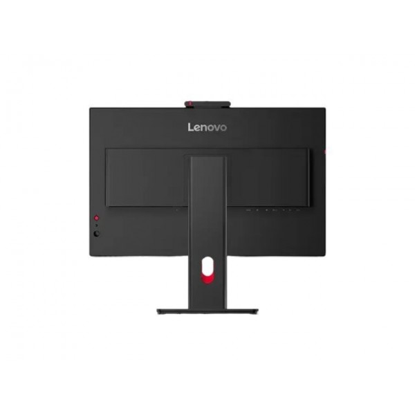 LENOVO ThinkVision T27QD-4v 27-palčni QHD IPS zaslon (16:9) z ločljivostjo 2560×1440, svetilnostjo 350 cd/m² in odzivnim časom 4 ms; priključki: 1× HDMI 2.1, 1× DP 1.4, 1× USB-C (48 Hz); pokriva 99% barvnega razpona sRGB, črna barva, 3-letna garancija.