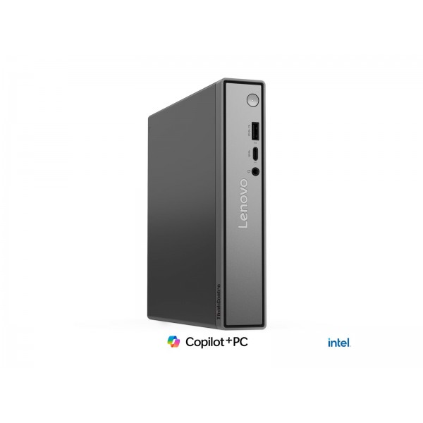 LENOVO ThinkCentre neo 50q G6 Tiny, Intel Core Ultra 5 226V, 16 GB RAM, 512 GB, integrirana grafika (UMA), brez operacijskega sistema (DOS), v črni barvi, 3-letna garancija