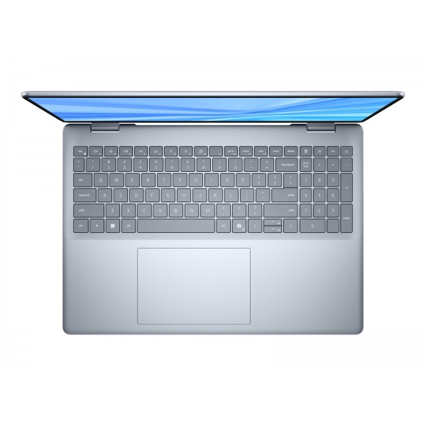 DELL 16 Plus DB16250 prenosnik z Intel Core Ultra 7 258V, 16-palčnim FHD+ zaslonom na dotik, 32 GB RAM, 1 TB SSD, grafiko Intel Arc, WLAN in BT, osvetljeno tipkovnico, 4-celično baterijo in Windows 11 Pro.