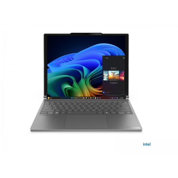 LENOVO ThinkBook Plus G6, prenosnik z Intel Core Ultra 7 258V, 14-palčni/16,7-palčni raztegljiv POLED zaslon, 32 GB pomnilnika, 1 TB prostora za shranjevanje, UMA grafika, Windows 11 Pro, barva Luna Grey, 3-letna garancija LENOVO ThinkBook Plus G6, prenosnik z Intel Core Ultra 7 258V, 14-palčni/16,7-palčni raztegljiv POLED zaslon, 32 GB pomnilnika, 1 TB prostora za shranjevanje, UMA grafika, Windows 11 Pro, barva Luna Grey, 3-letna garancija
