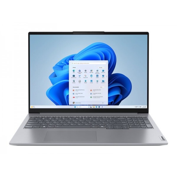 LENOVO ThinkBook 16 G7 prenosnik z AMD Ryzen 5 7535HS, 16-palčnim WUXGA zaslonom, 16 GB RAM, 1 TB SSD, integrirano grafiko (UMA), Windows 11 Home, v barvi arctic grey in z 3-letno garancijo. LENOVO ThinkBook 16 G7 prenosnik z AMD Ryzen 5 7535HS, 16-palčnim WUXGA zaslonom, 16 GB RAM, 1 TB SSD, integrirano grafiko (UMA), Windows 11 Home, v barvi arctic grey in z 3-letno garancijo.