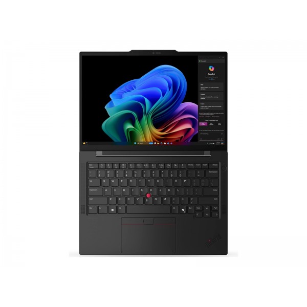 LENOVO ThinkPad T14s G6, prenosnik z Intel Core Ultra 7 258V, 14-palčni WUXGA zaslon, 32 GB RAM, 1 TB pomnilnika, integrirana UMA grafika, Windows 11 Pro, črn, 3-letna garancija