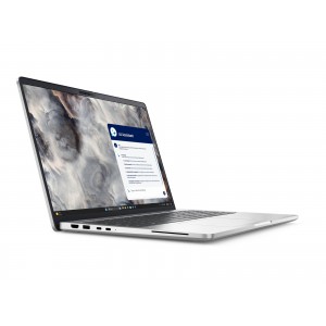 DELL Pro 16 Plus PB16250 prenosnik, Intel Core Ultra 7 268V, 16-palčni FHD+ zaslon na dotik, 32 GB RAM, SSD 1 TB, integrirana grafika (UMA), čitalec prstnih odtisov in podpora za pametno kartico, Bluetooth + Wi‑Fi, Windows 11 Pro, 3 leta ProSupport