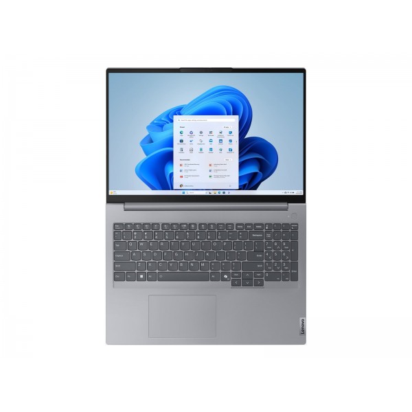 LENOVO ThinkBook 16 G7 — prenosnik z AMD Ryzen 5 7535HS, 16" WUXGA zaslon, 16 GB RAM, 512 GB SSD, UMA (integrirana) grafika, Windows 11 Home, Arctic Grey, 3-letna garancija