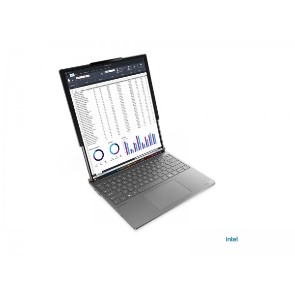LENOVO ThinkBook Plus G6, prenosnik z Intel Core Ultra 7 258V, 14-palčni/16,7-palčni raztegljiv POLED zaslon, 32 GB pomnilnika, 1 TB prostora za shranjevanje, UMA grafika, Windows 11 Pro, barva Luna Grey, 3-letna garancija