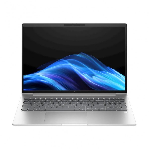 HP EliteBook 6 G1i prenosnik z Intel Core Ultra 5 225U, 16-palčnim WUXGA zaslonom, 16 GB pomnilnika RAM in 512 GB SSD, prednaložen z Windows 11 Pro.